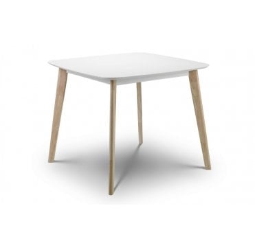 Appleford White / Limed Oak Finish Dining Table