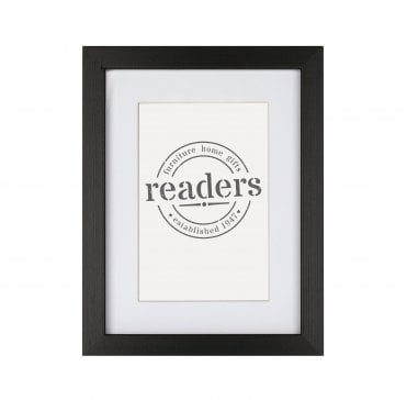 Black Box Frame 10" x 8" without mount (8" x 6" with mount)