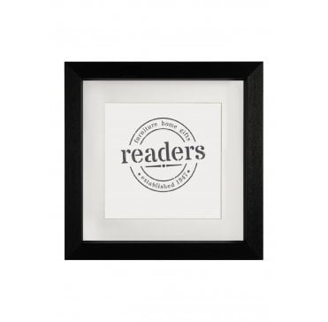 Black Box Frame 5" x 5" without mount (3.5" x 3.5" with mount)