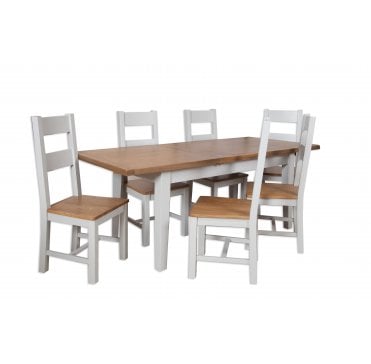 Calbourne Grey Extending Dining Table