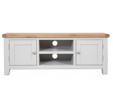 Calbourne Grey Plasma Tv Cabinet