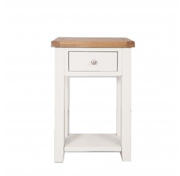 Calbourne White 1 Drawer Console Table