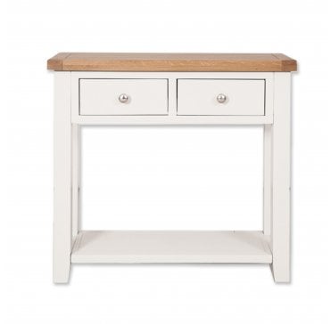 Calbourne White 2 Drawer Console Table