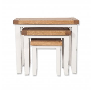 Calbourne White Nest Of Tables