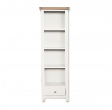 Calbourne White Slim Bookcase