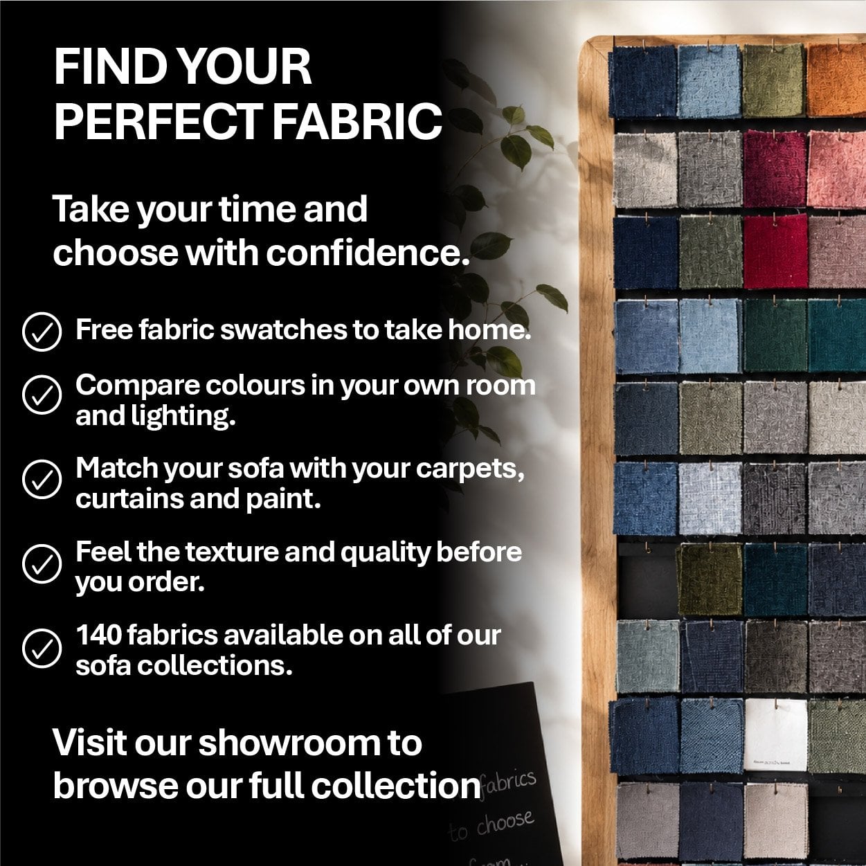 find your perfect fabric for your sofa