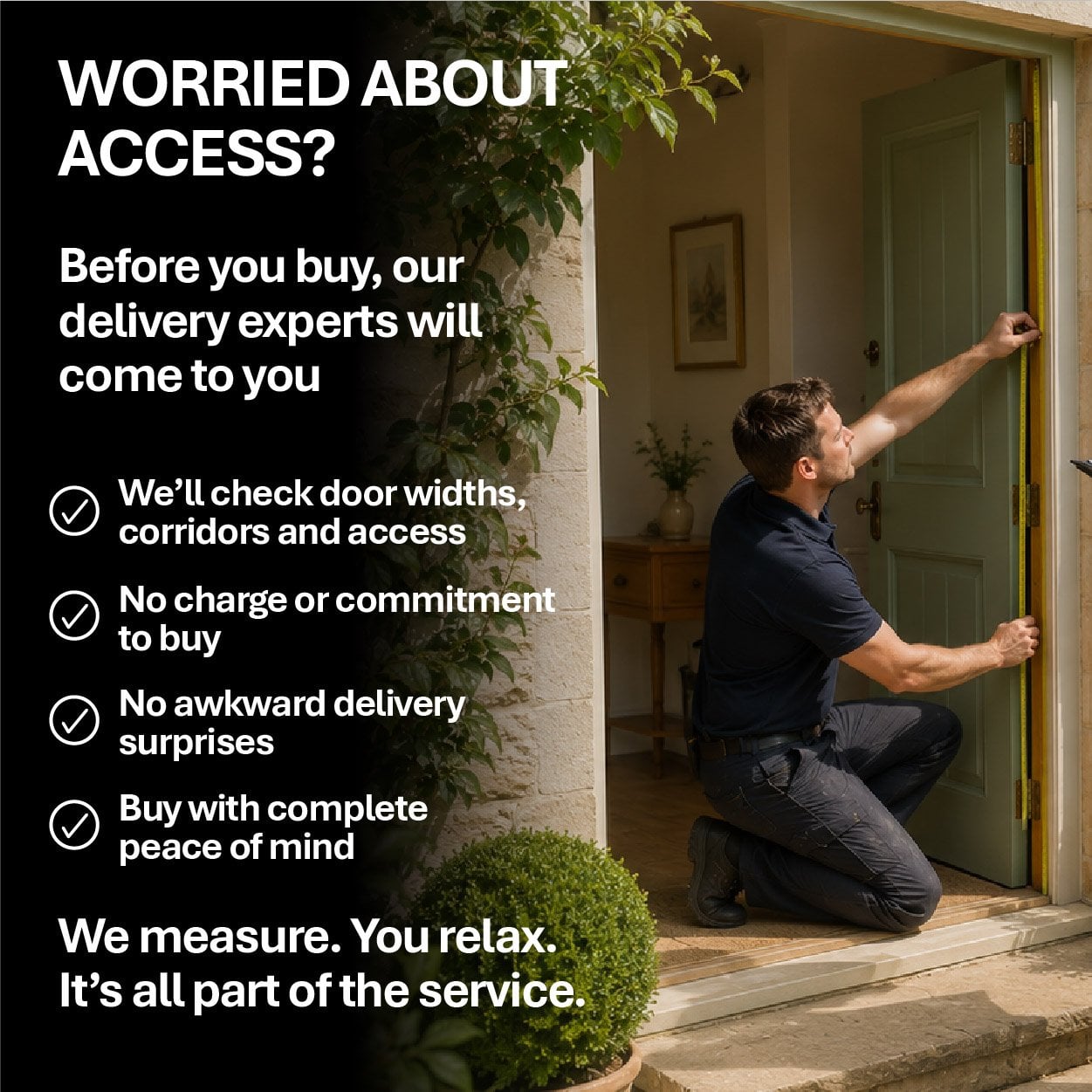 free measuring service
