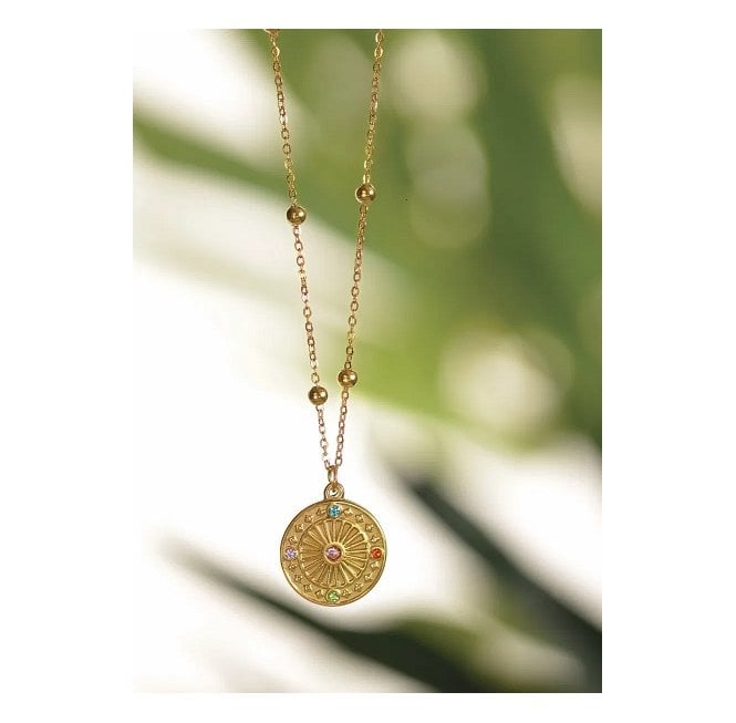 Colour Me Compass Necklace