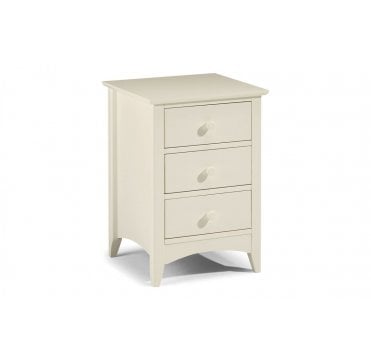 Cowes 3 Drawer Bedside