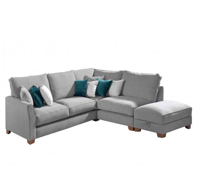 Dorset 2 Seater + Corner 90+1.5 Seater + Footstool with Storage