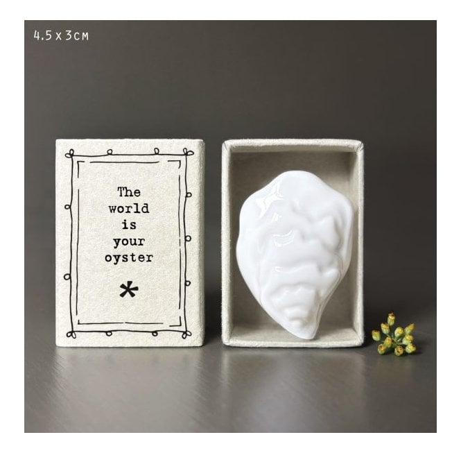 East of India Matchbox - Oyster