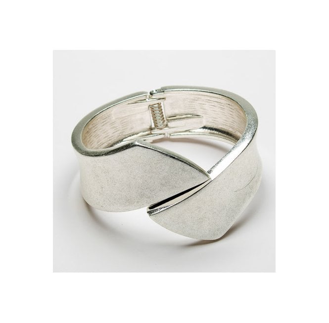 Eliza Gracious Hinged Cross Over Bangle 