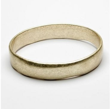 Simple Burnished Bangle 