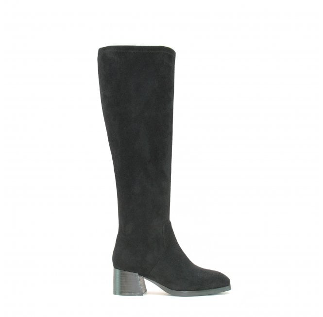 Ella Maddie Knee High Magic Stretch Boots - Black