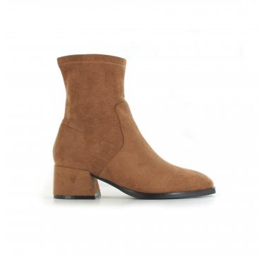 Sammy Stretch Ankle Boot - Tan