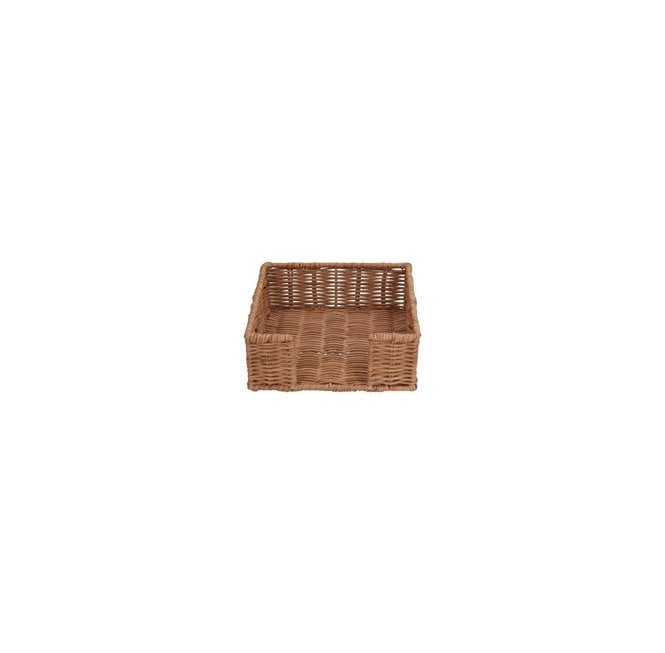 Gisela Graham Rattan Square Napkin Holder