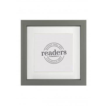 Grey Box Frame 12" x 12" without mount (10" x 10" with mount)