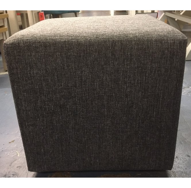 In Stock for Isle of Wight Orders Kubic Footstool - Topia Antracite