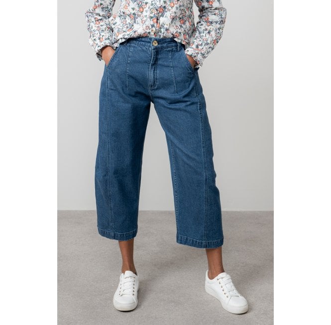 Lily & Me Charlie Trousers Plain - Blue