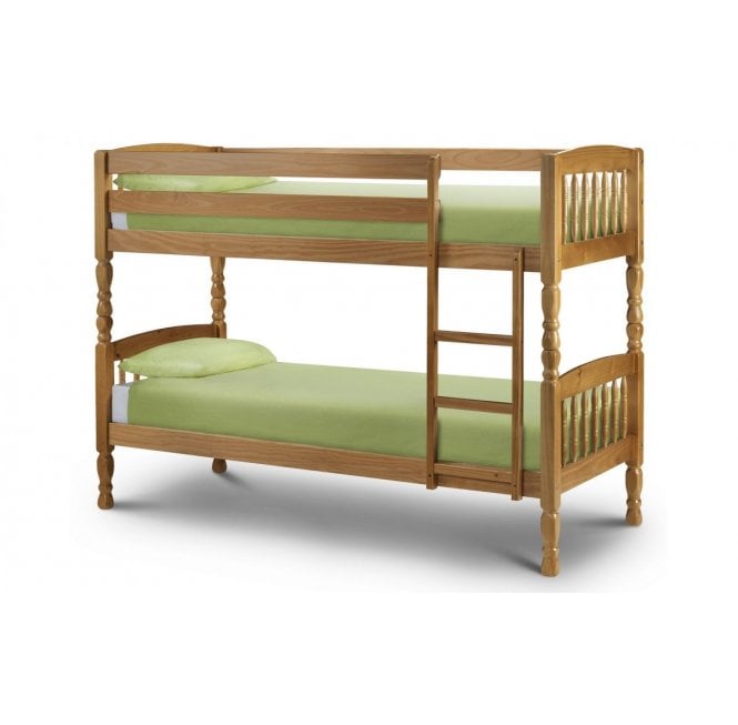 Lincoln Solid Pine Bunk Bed (90x190cm Mattress Size)