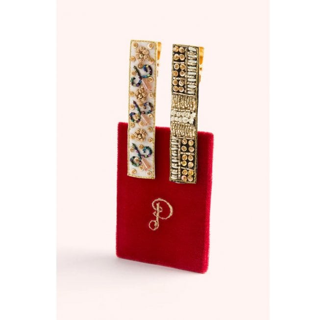 Powder Midnight & Champagne Glamour, Pack of 2 Hair Bars