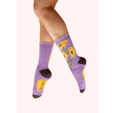 Splendid Flowers Ankle Socks