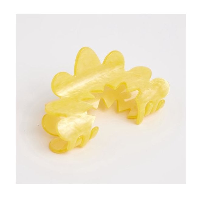 Red Cuckoo Bright Yellow Hair Claw Clip