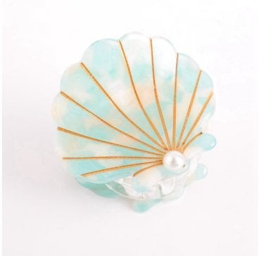 Shell Hair Claw Clip Sky