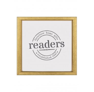 Rome Gold Frame 10" x 10"