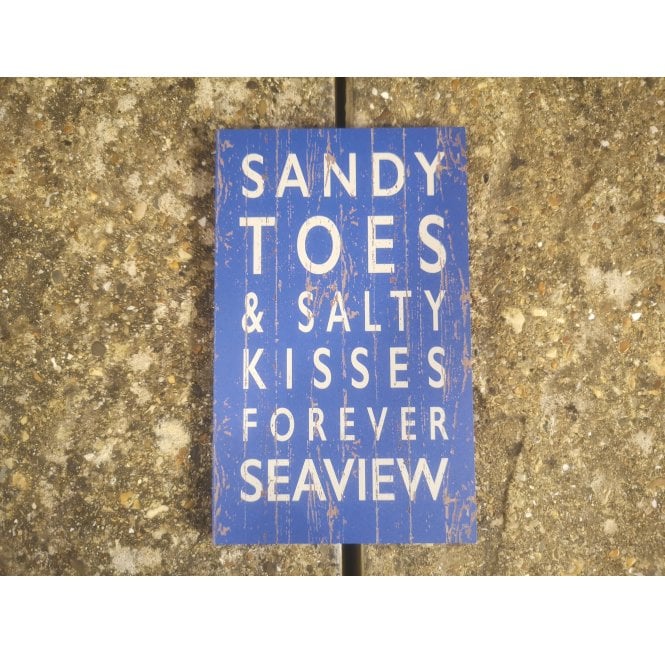 Sandy Toes & Salty Kisses Forever SEAVIEW