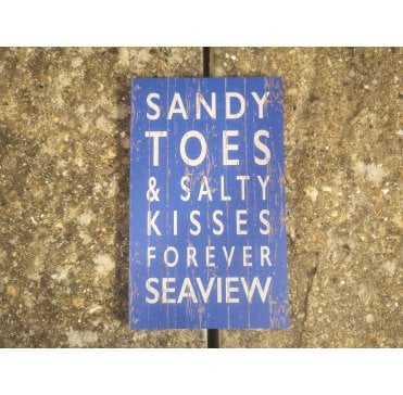 Sandy Toes & Salty Kisses Forever SEAVIEW