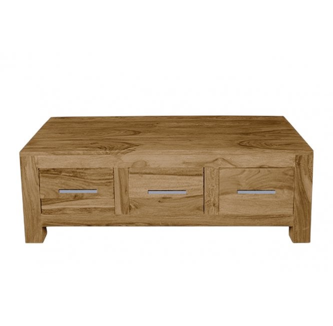 Shalcombe 3 Drawer Coffee Table