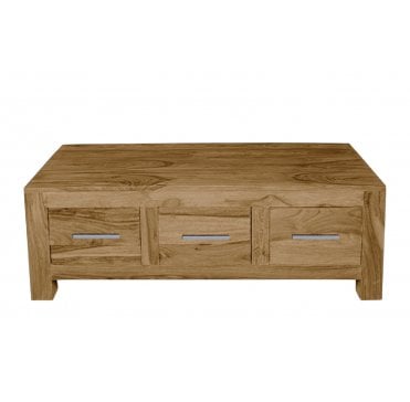 Shalcombe 3 Drawer Coffee Table