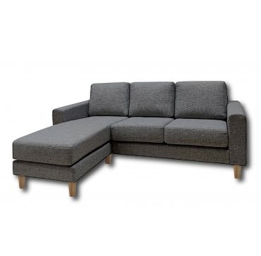 SOLD  -  Dalton Chaiselong Left + 2 Seater Right