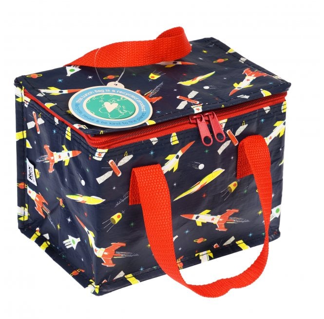 Space Age Rocket Insulated Lunchbag 