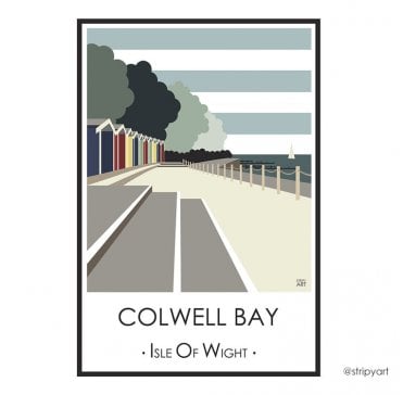 Stripy Art - Colwell - A3 print