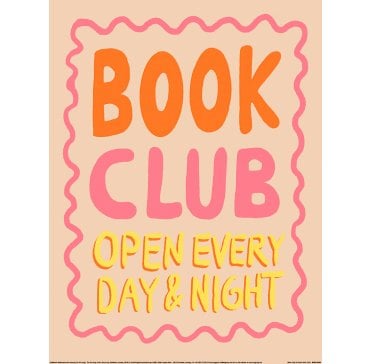 STUDIO DOLCI (BOOK CLUB) ART PRINT 30X40