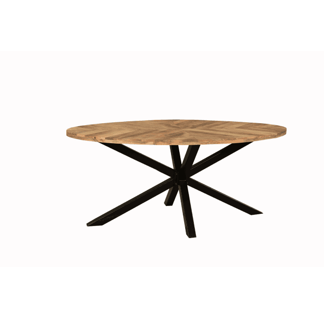 Sunburst Oval Dining Table - 1.8m