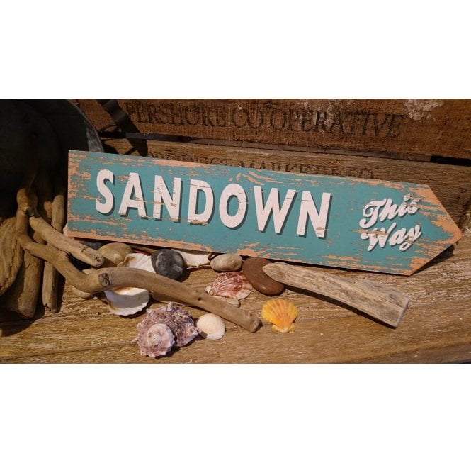 This Way Direction Sign - Sandown