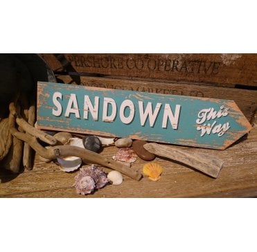 This Way Direction Sign - Sandown