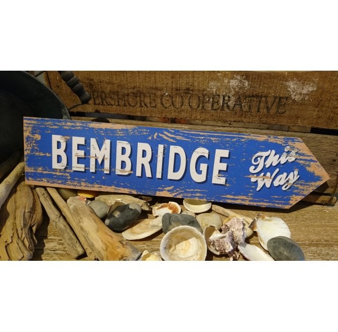 This Way Sign - Bembridge