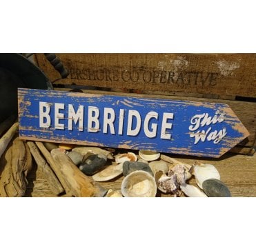 This Way Sign - Bembridge