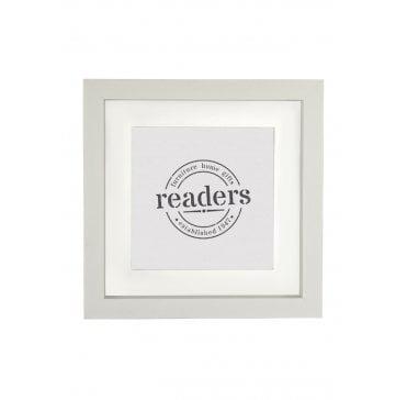 White Box Frame 12" x 12" without mount (10" x 10" with mount)