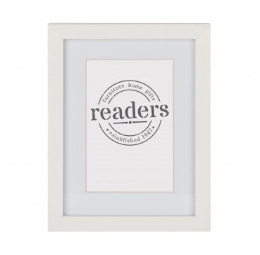 White Box Frame 20" x 8" without mount (x3 6" x 4" with mount)