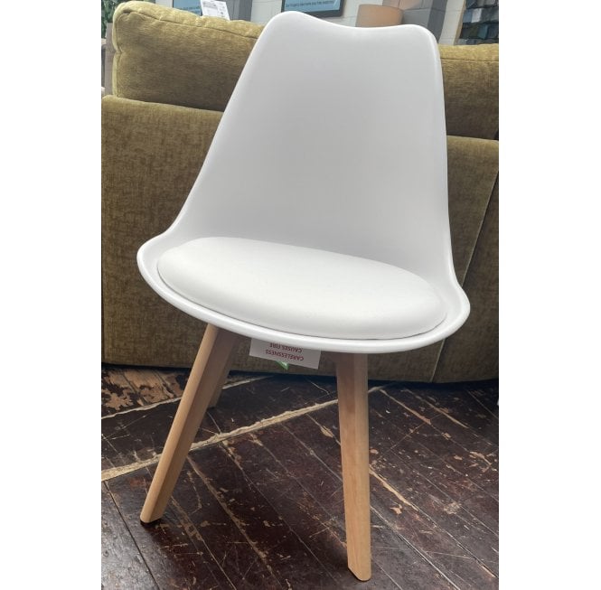 White Diner Chair