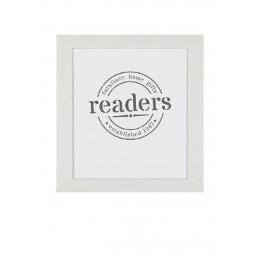 White Frame 3.5" x 3.5"