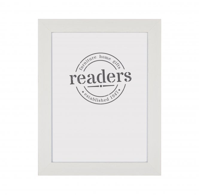 White Frame 6" x 4"