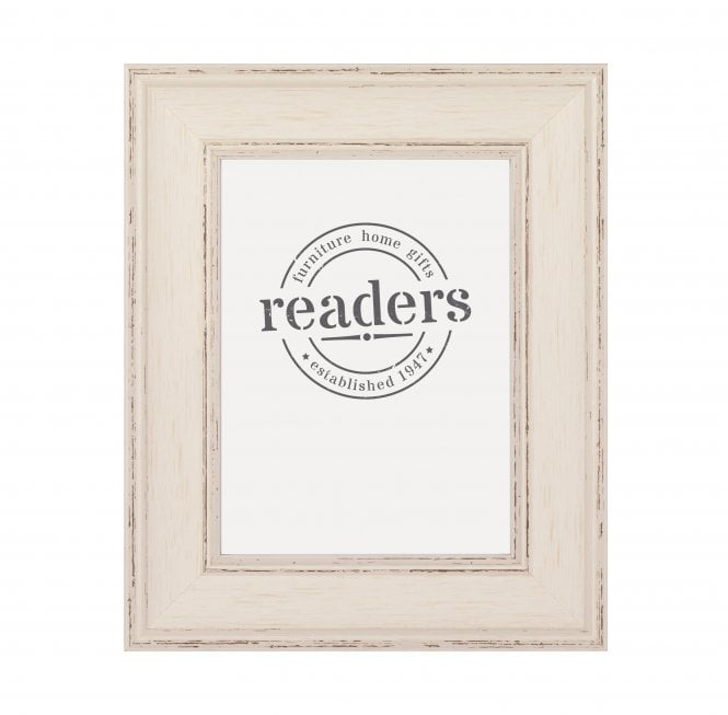 White Shabby Chic 16" x 12"