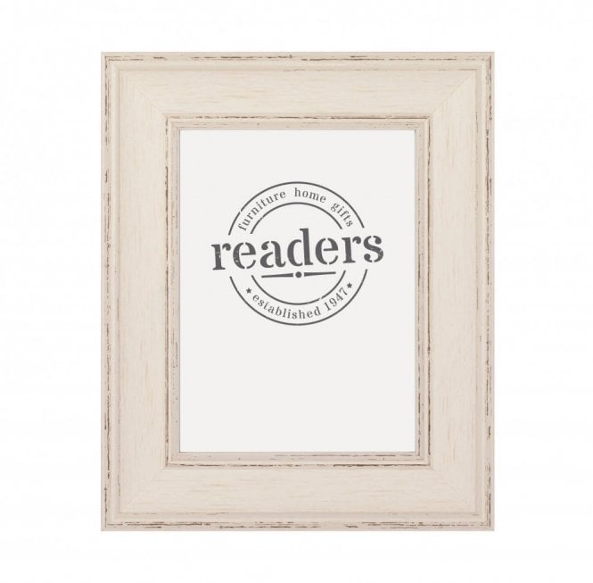 White Shabby Chic Frame A2