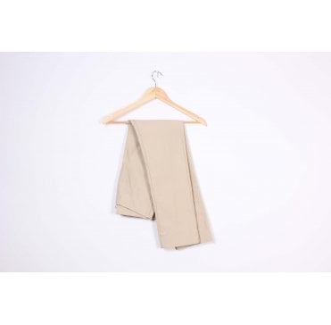 Light Beige Stretch Trousers